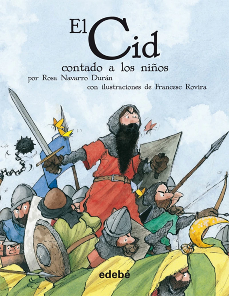Portada: El Cid contado a los niños