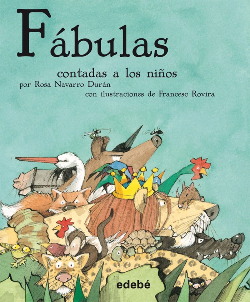 Portada: Fábulas contadas a los niños
