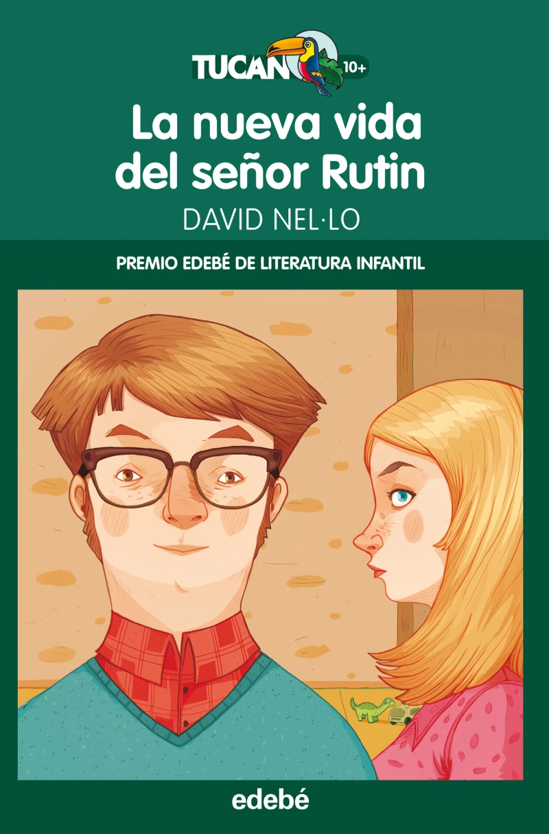 Portada: La nueva vida del señor Rutin (Premio EDEBÉ Infantil 2014)