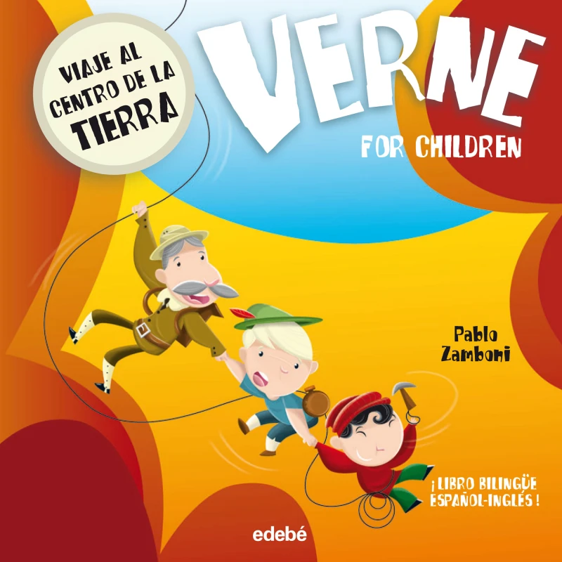 Portada: VERNE FOR CHILDREN: Viaje al centro de la Tierra