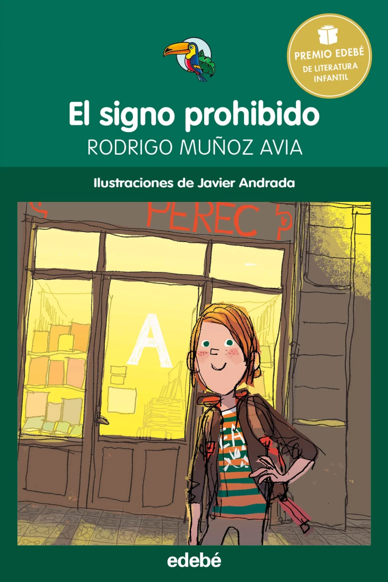 Portada: El signo prohibido - Premio Edebé infantil 2015