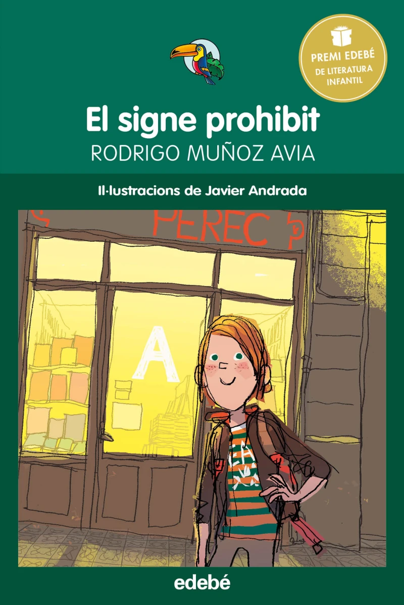Portada: El signe prohibit - Premi Edebé infantil 2015