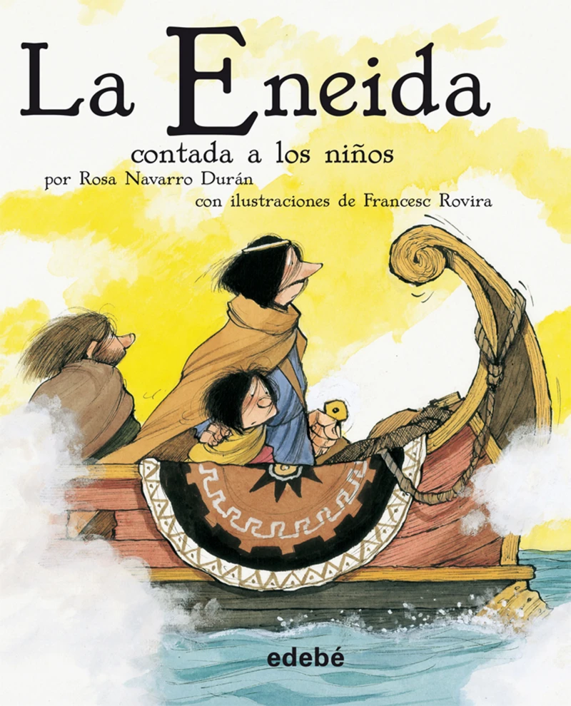 Portada: La Eneida contada a los niños