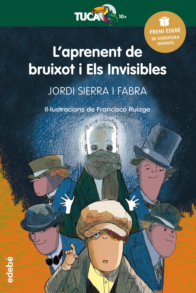Portada: Premi Edebé Infantil 2016: L’aprenent de bruixot i Els Invisibles