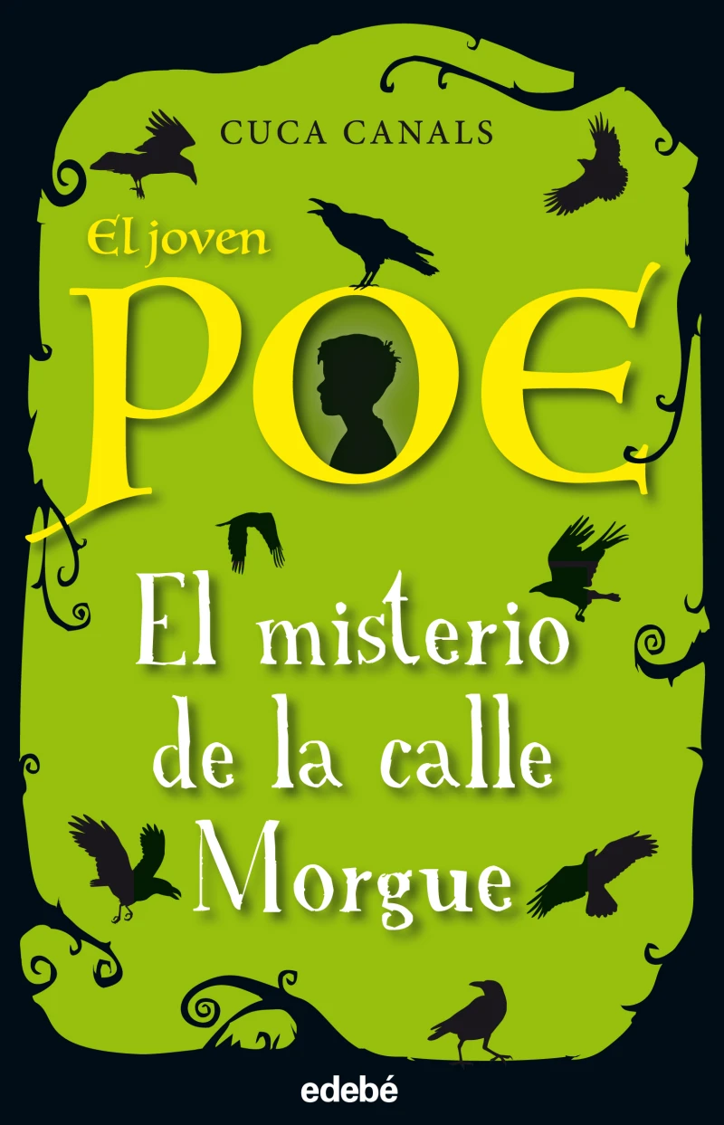 Portada: El joven Poe: El misterio de la calle Morgue
