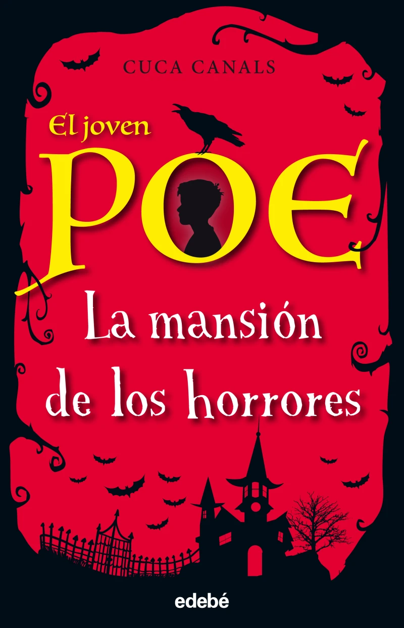 Portada: El joven Poe 3: La mansión de los horrores