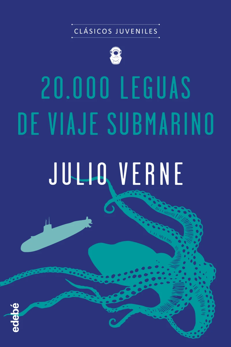 Portada: 20.000 leguas de viaje submarino