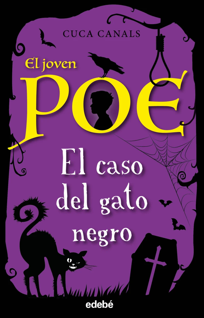 Portada: El joven Poe 6: El caso del gato negro