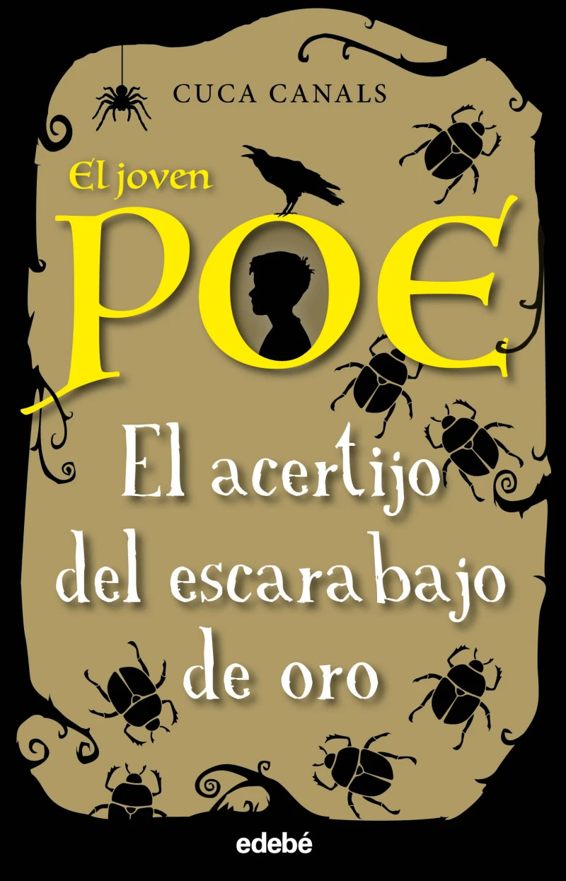 Portada: El joven Poe 5: El acertijo del escarabajo de oro