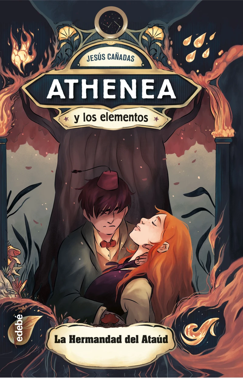 Portada: Athenea y los elementos 4. La hermandad del ataúd