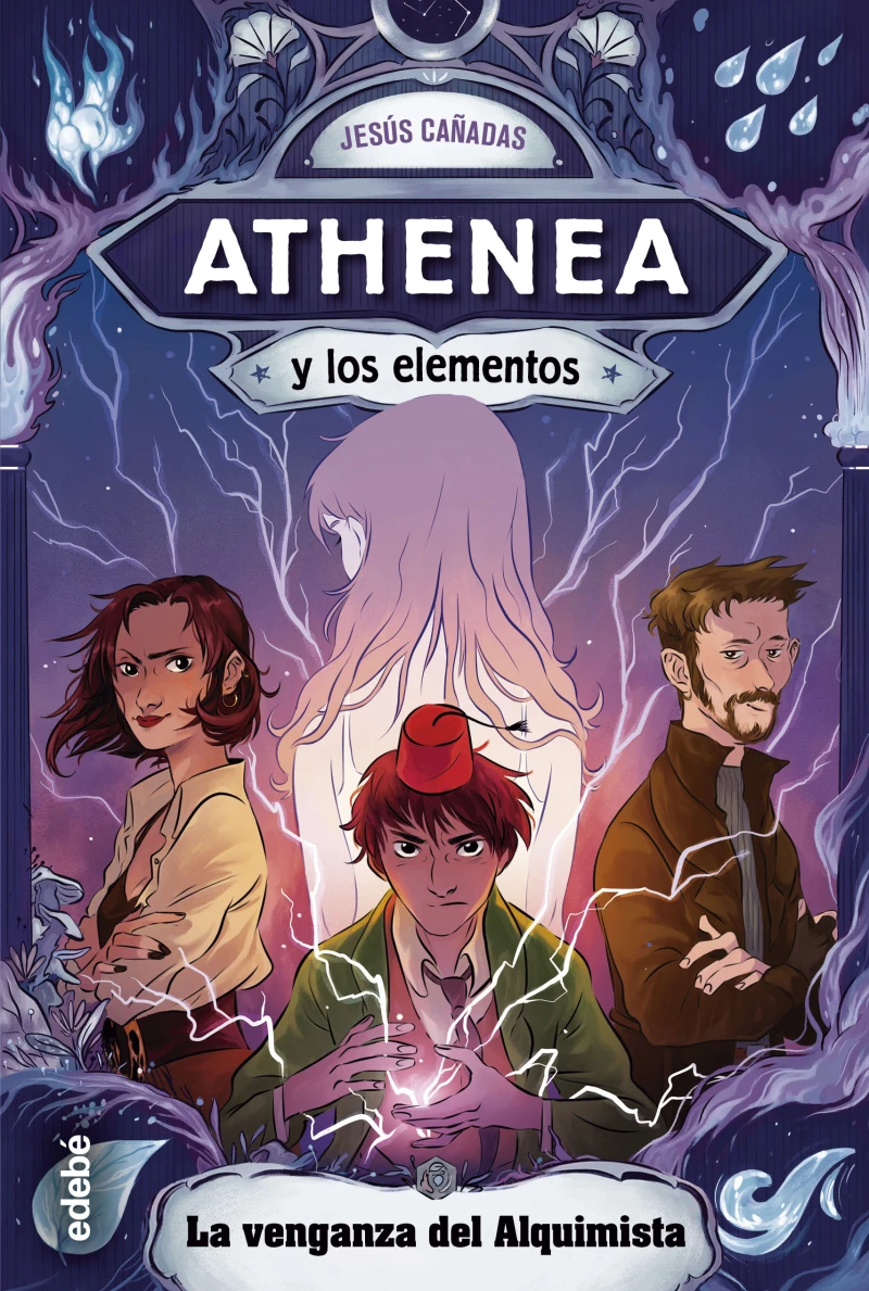 Portada: Athenea y los elementos 5. La venganza del alquimista