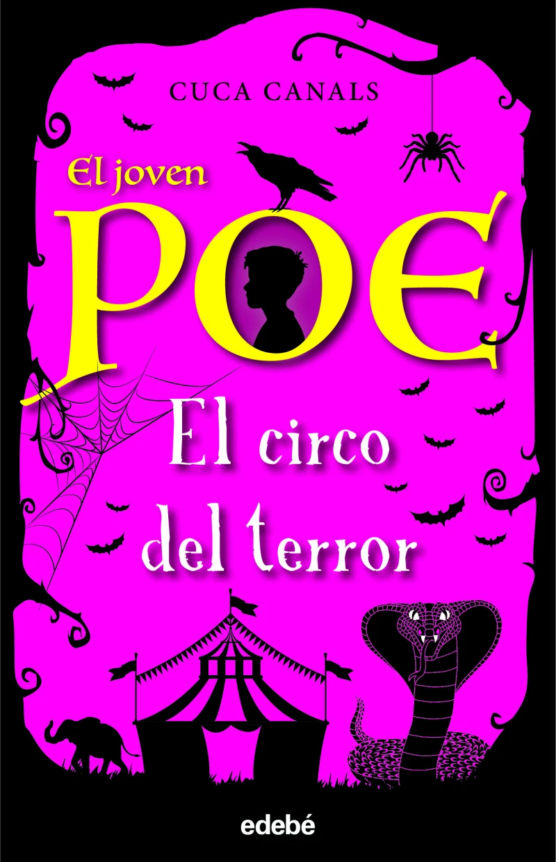 Portada: El joven Poe 8: El circo del terror