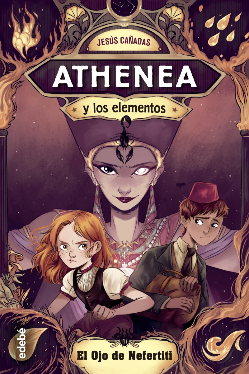 Portada: Athenea y los elementos 1. El ojo de Nefertiti