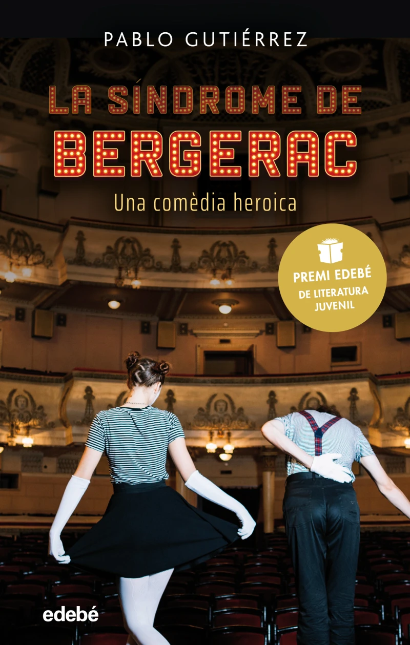 Portada: La síndrome de Bergerac (Premi Edebé Juvenil)