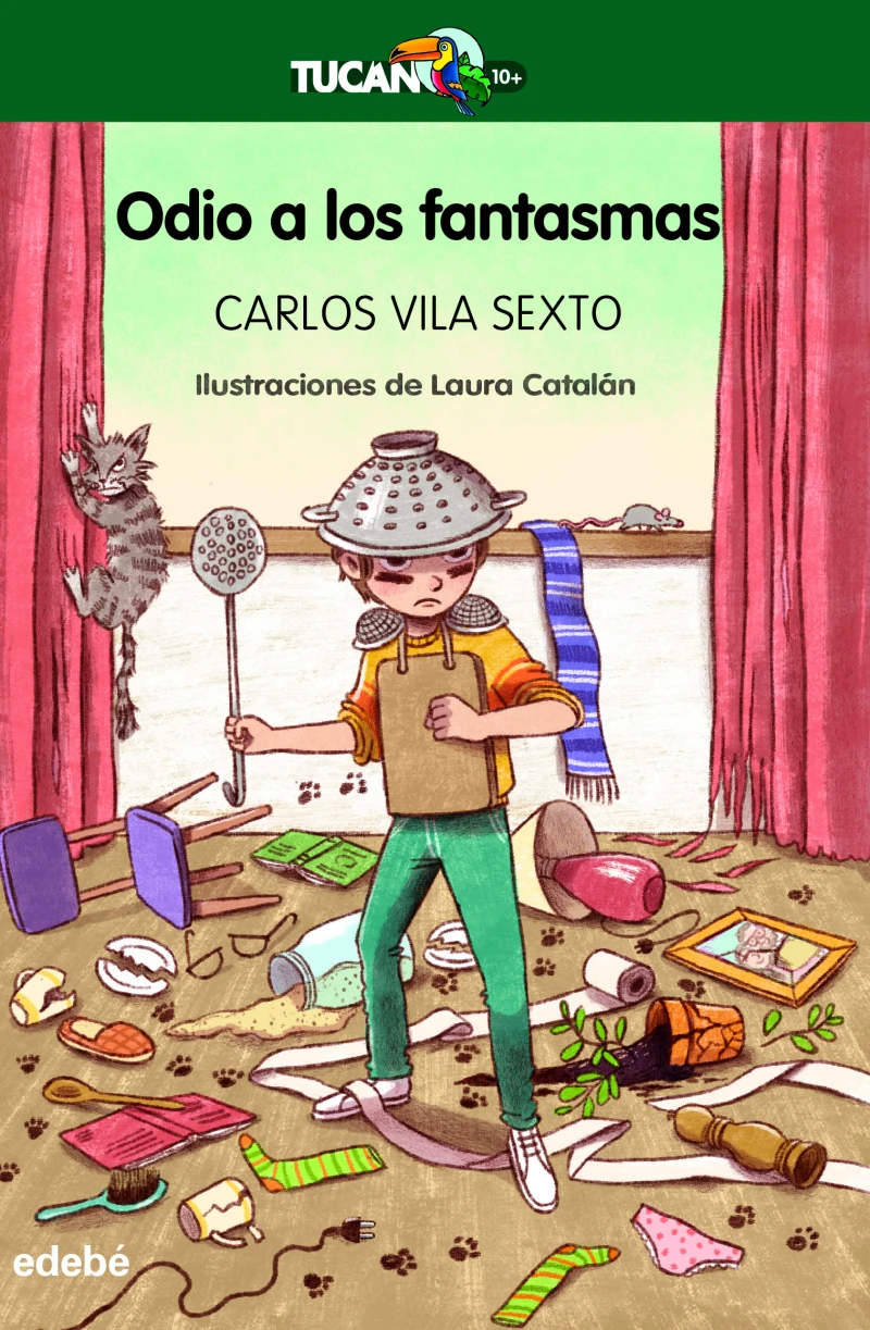 Portada: Odio a los fantasmas
