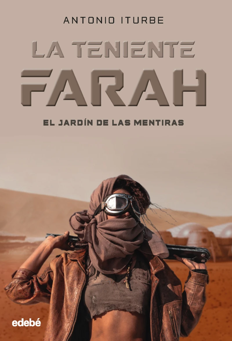 Portada: LA TENIENTE FARAH: EL JARDÍN DE LAS MENTIRAS