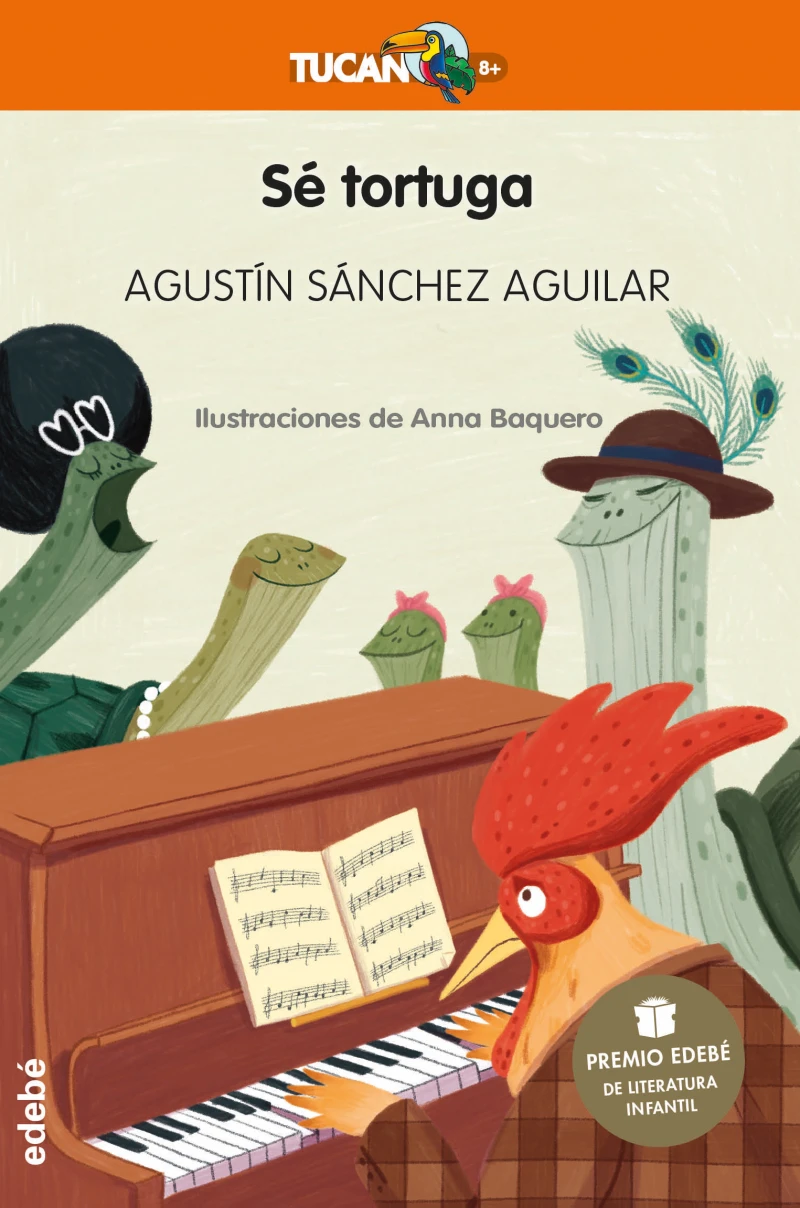 Portada: Sé tortuga Premio Edebé de Literatura Infantil 2023