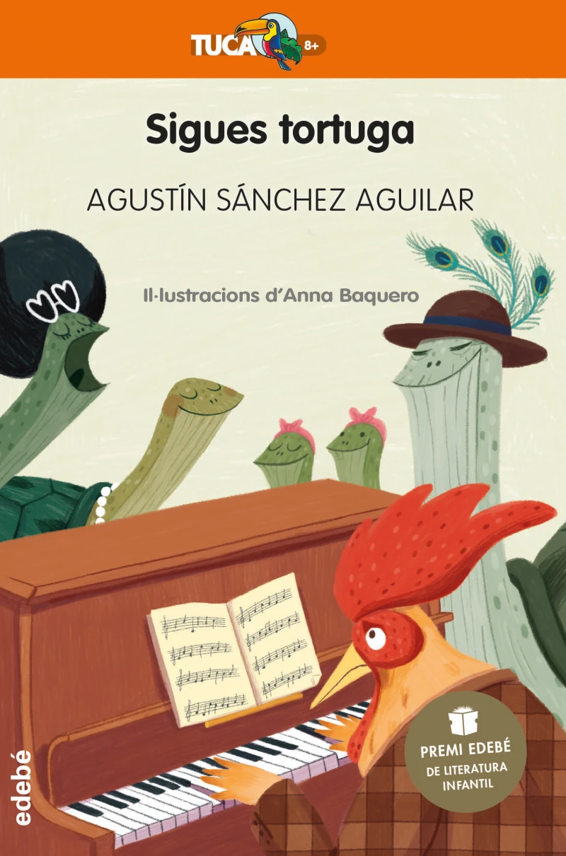 Portada: Sigues tortuga Premi Edebé de Literatura Infantil 2023