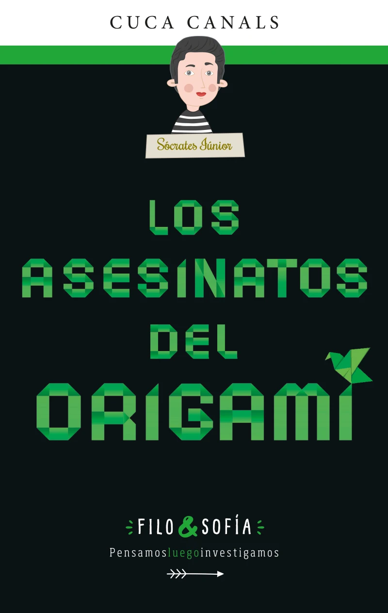 Portada: FILO & SOFÍA: Los asesinatos del origami