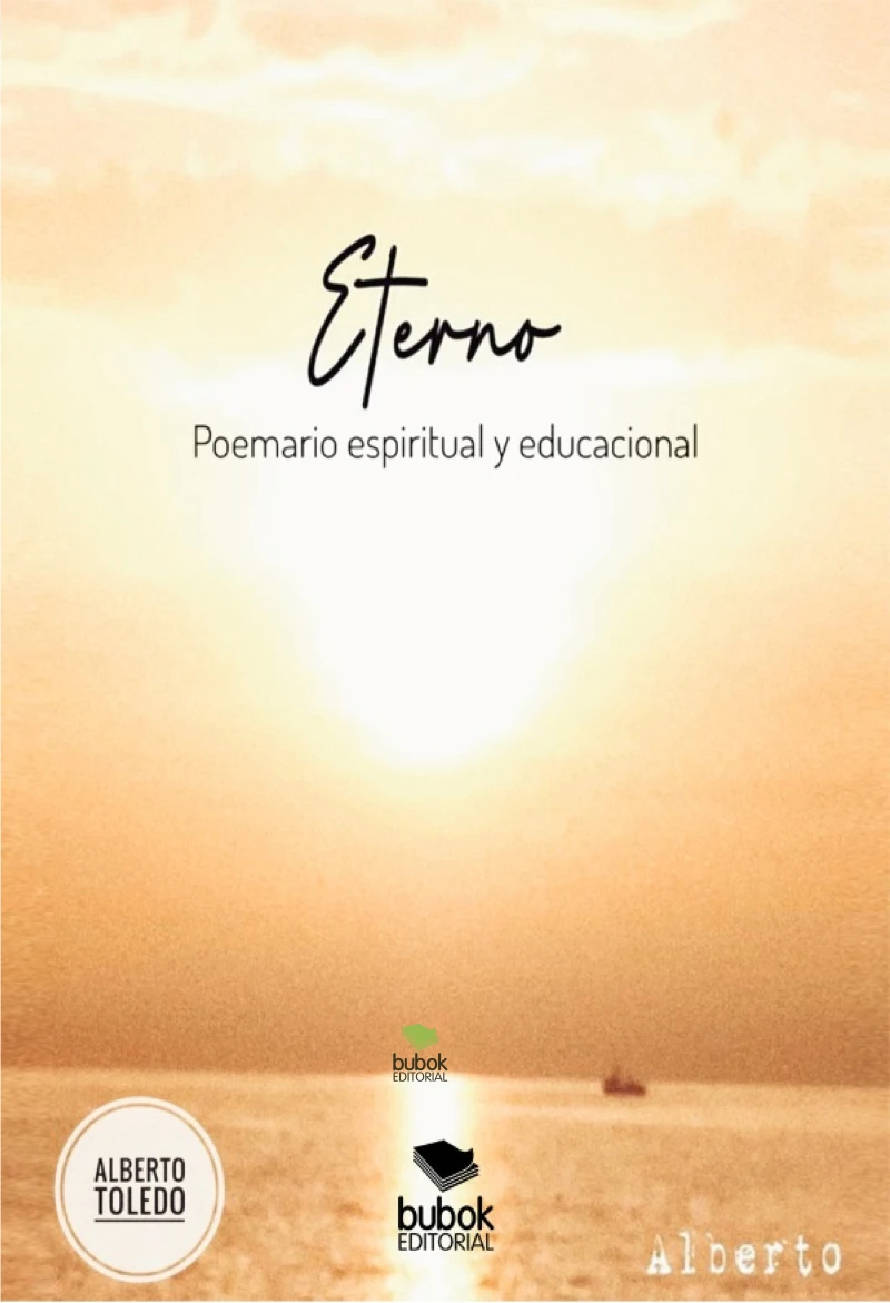 Portada: Eterno. Poemario espiritual y educacional