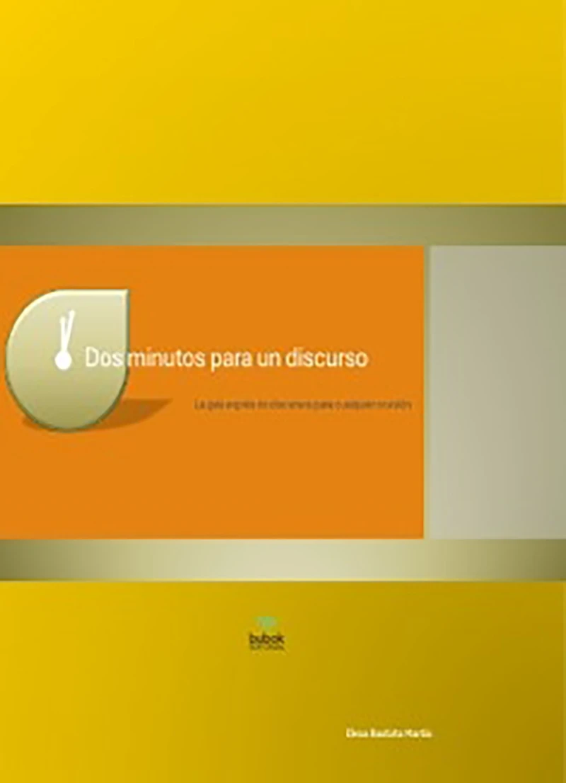 Portada: Dos minutos para un discurso