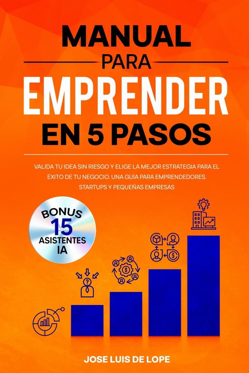 Portada: Manual para emprender en 5 pasos