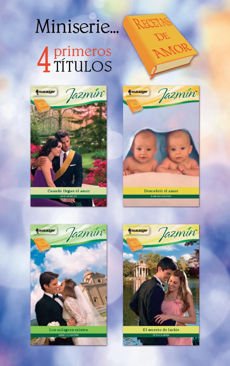 Portada: Pack Miniserie Recetas de amor 1
