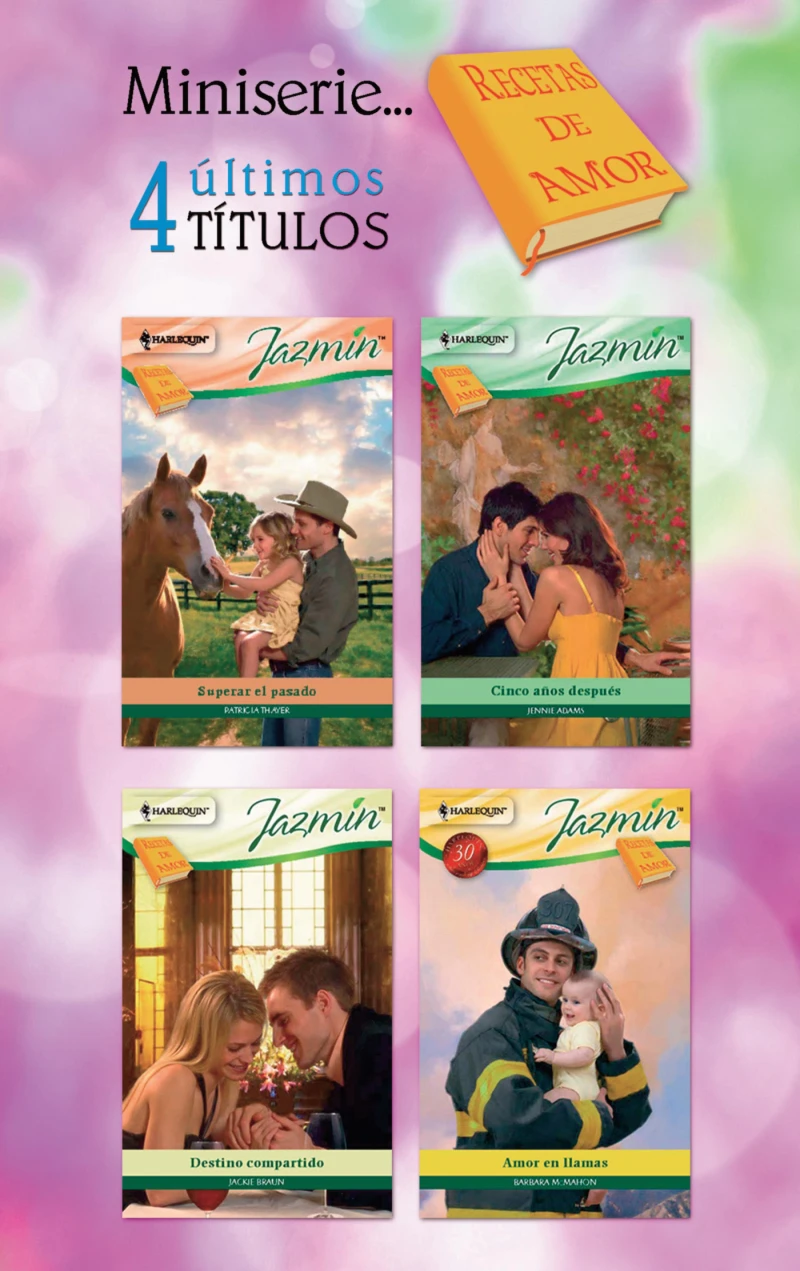 Portada: Pack Miniserie Recetas de amor 2