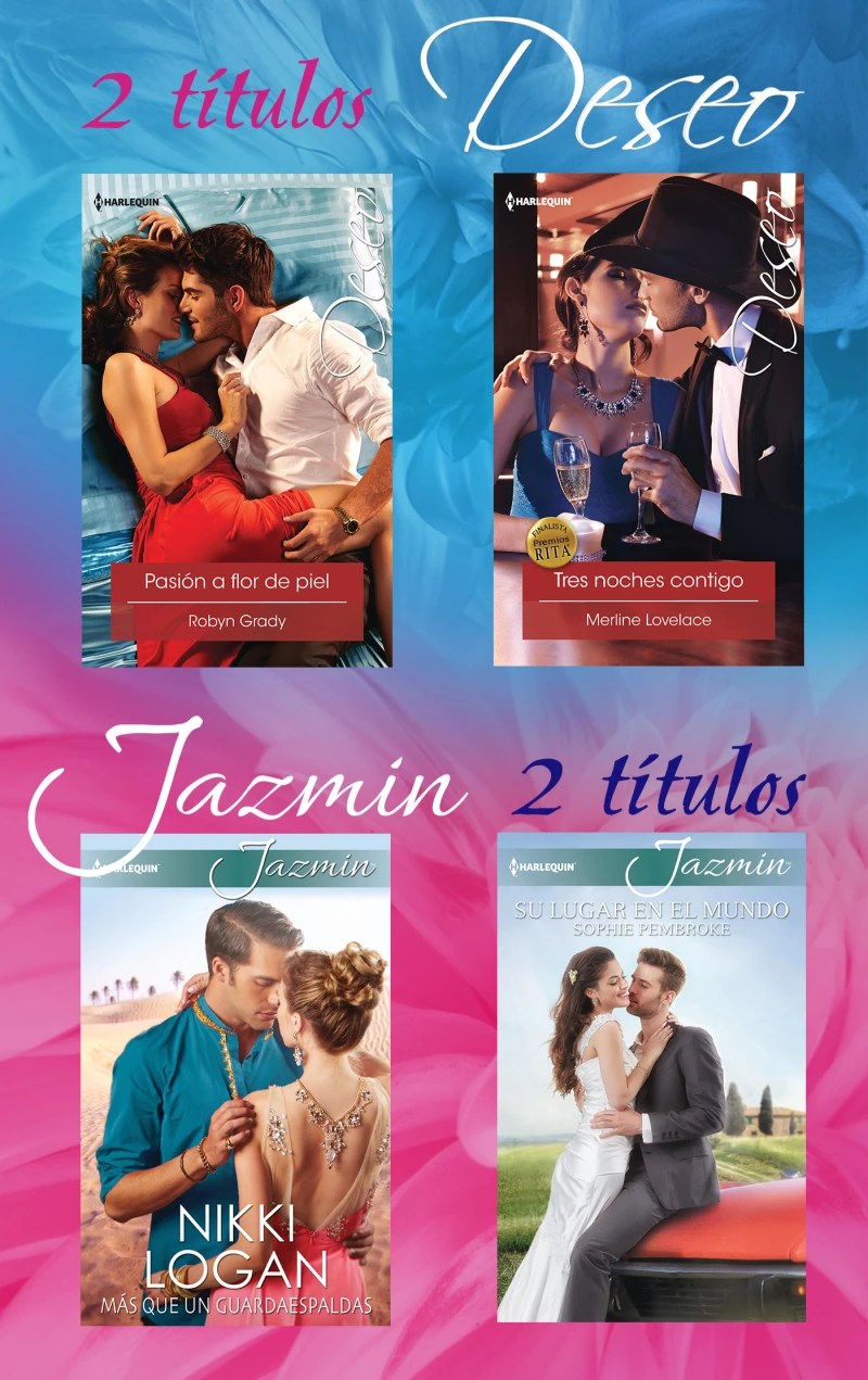 Portada: Pack Deseo y Jazmín abril 2016