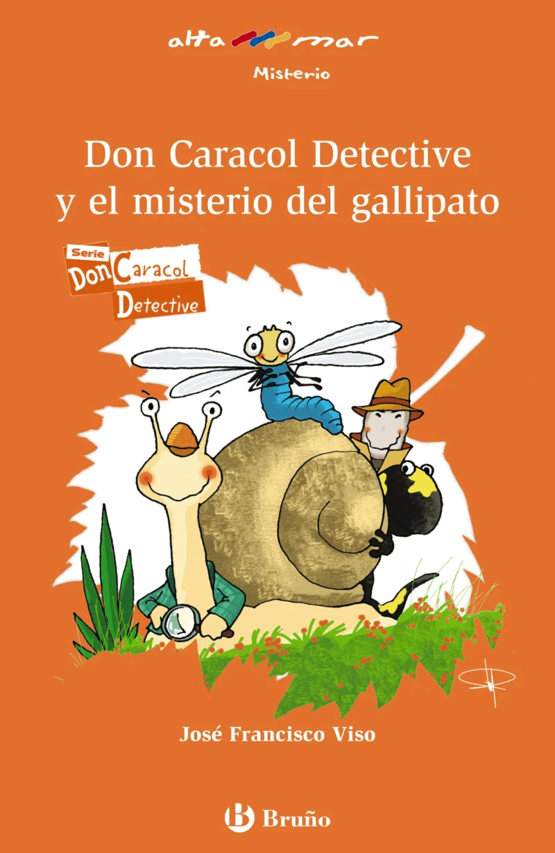 Portada: Don Caracol Detective y el misterio del gallipato