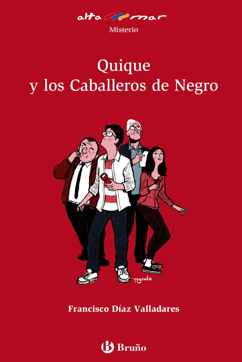 Portada: Quique y los Caballeros de Negro