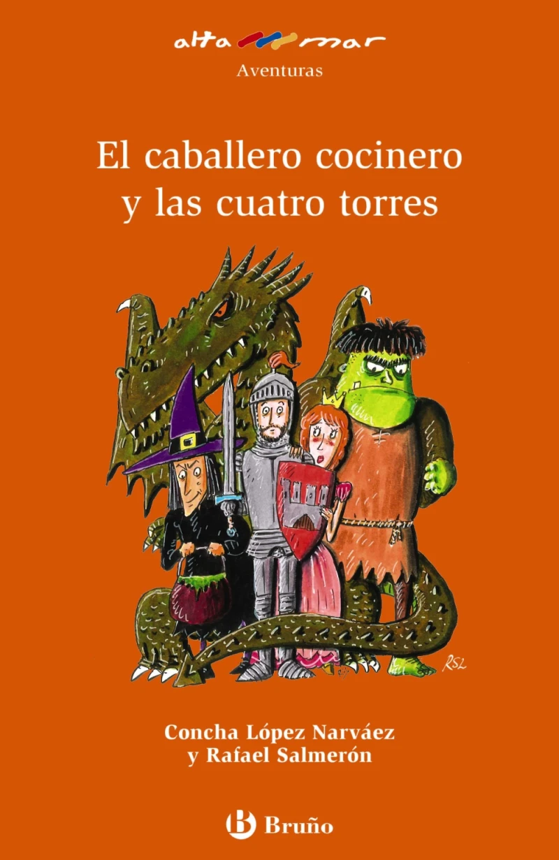 Portada: El caballero cocinero y las cuatro torres