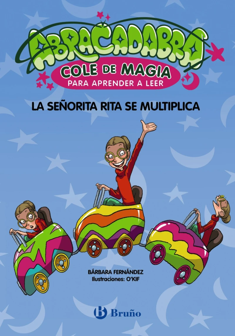 Portada: Abracadabra, Cole de Magia para aprender a leer, 5. La señorita Rita se multiplica