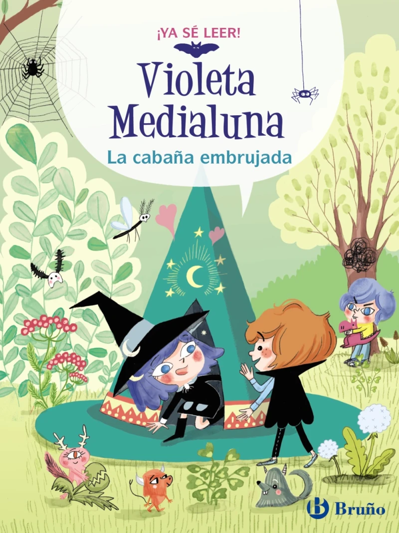 Portada: Violeta Medialuna, 2. La cabaña embrujada