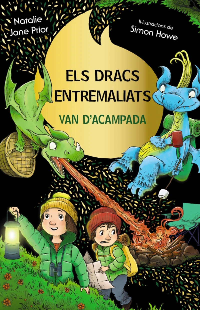Portada: Los dragones traviesos, 4. Los dragones traviesos se van de acampada