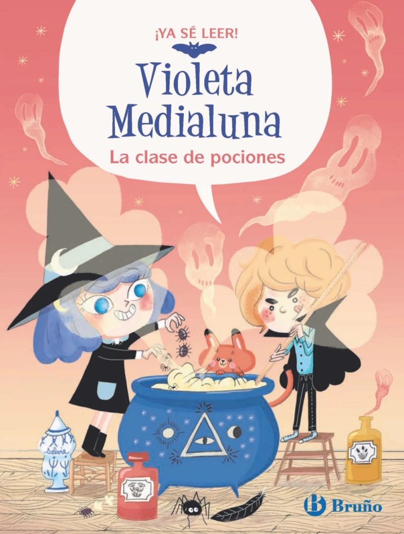 Portada: Violeta Medialuna, 4. La clase de pociones