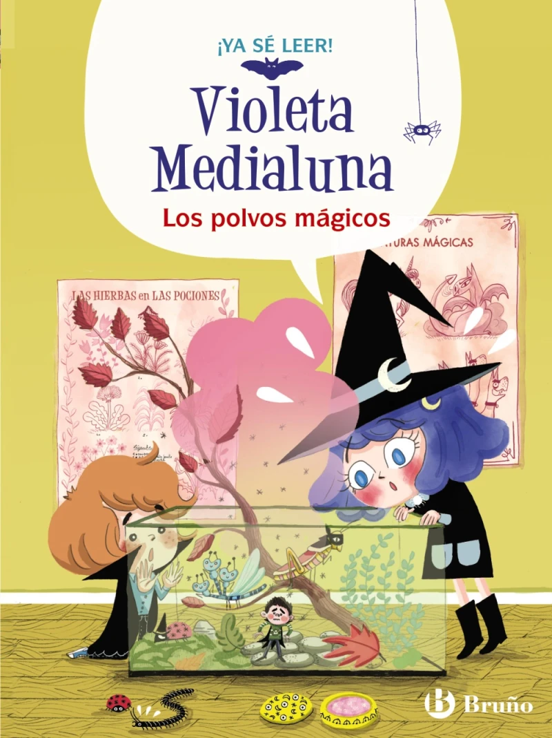 Portada: Violeta Medialuna, 5. Los polvos mágicos