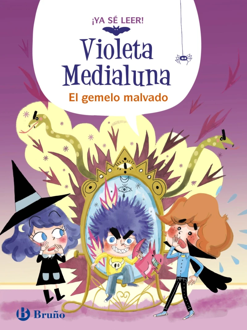 Portada: Violeta Medialuna, 6. El gemelo malvado