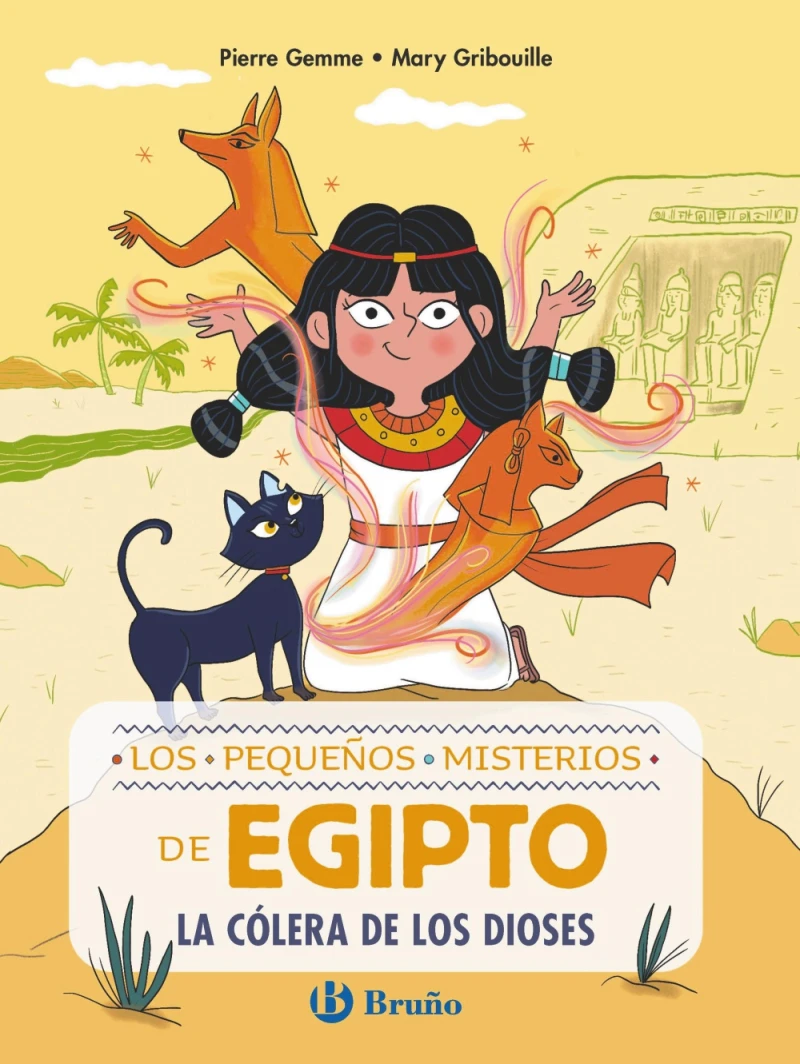 Portada: Los pequeños misterios de Egipto, 1. La cólera de los dioses