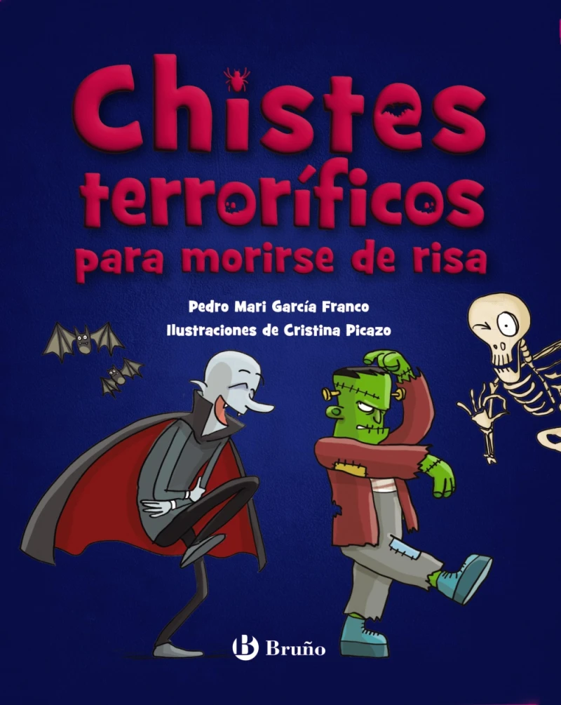Portada: Chistes terroríficos para morirse de risa