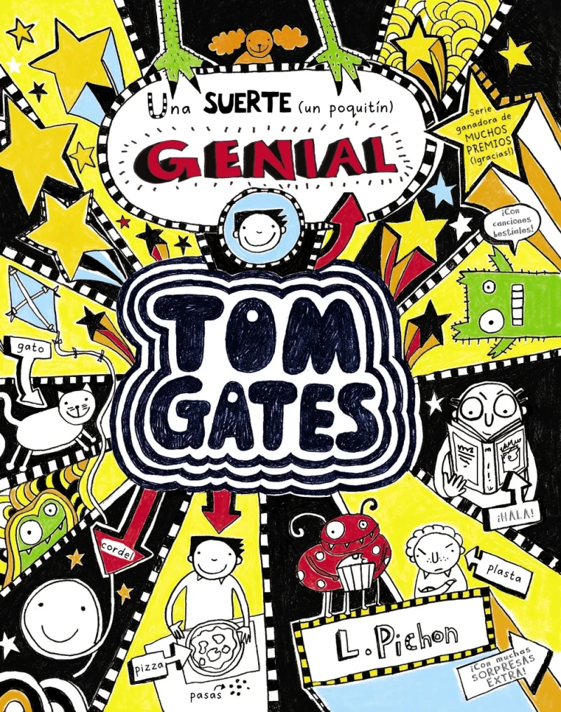 Portada: Tom Gates - Una suerte (un poquitín) genial