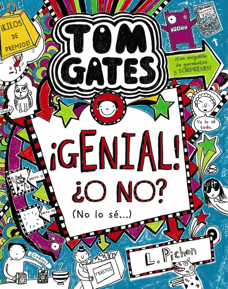 Portada: Tom Gates: ¡Genial! ¿O no? (No lo sé...)