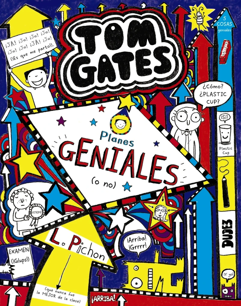 Portada: Tom Gates: Planes GENIALES (o no)