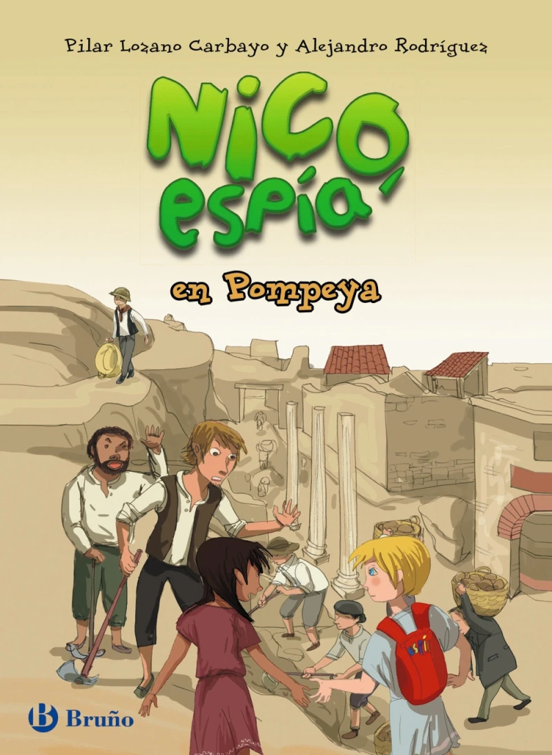 Portada: Nico, espía, en Pompeya