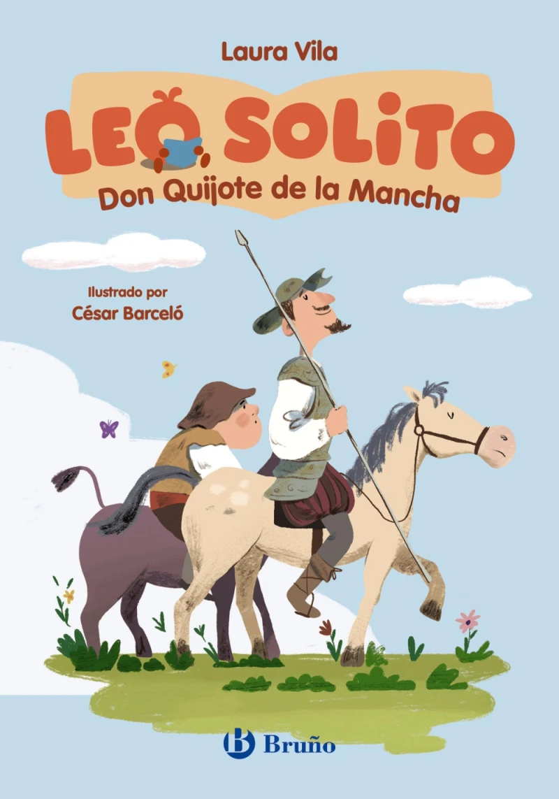 Portada: Leo solito Don Quijote de la Mancha