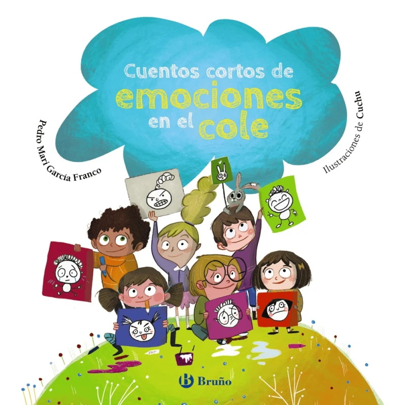 Portada: Cuentos cortos de emociones en el cole