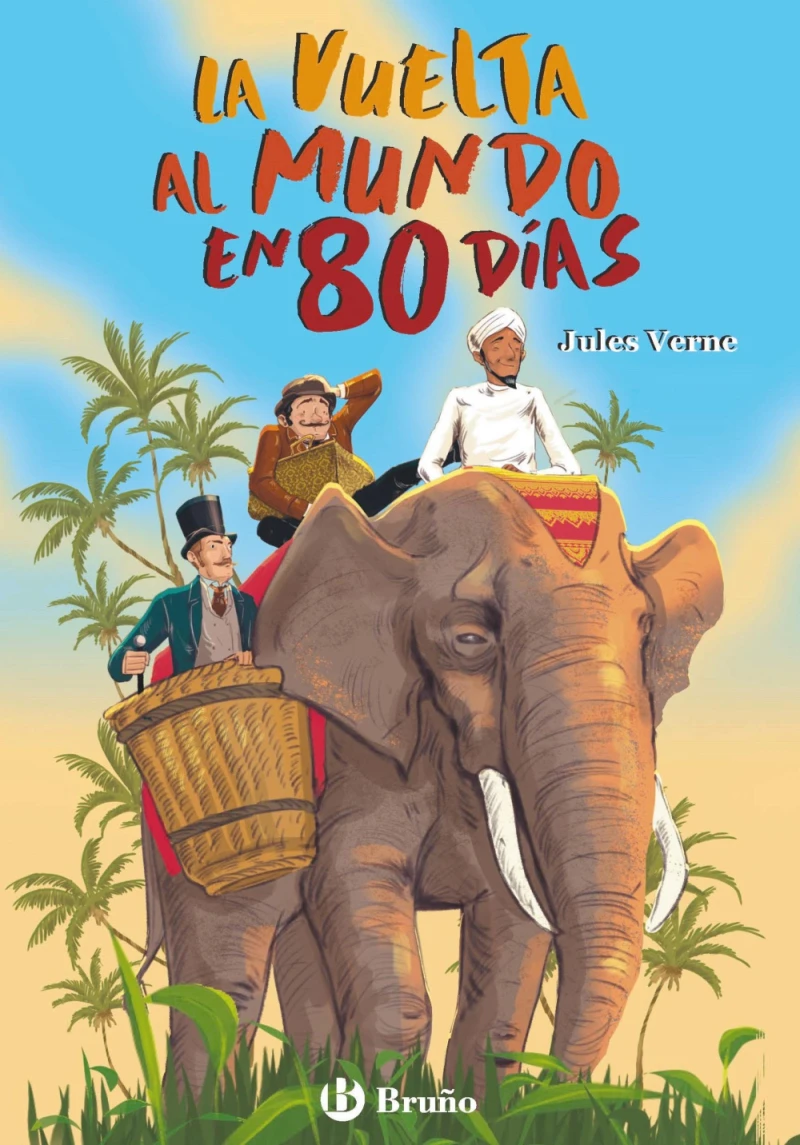 Portada: La vuelta al mundo en 80 días