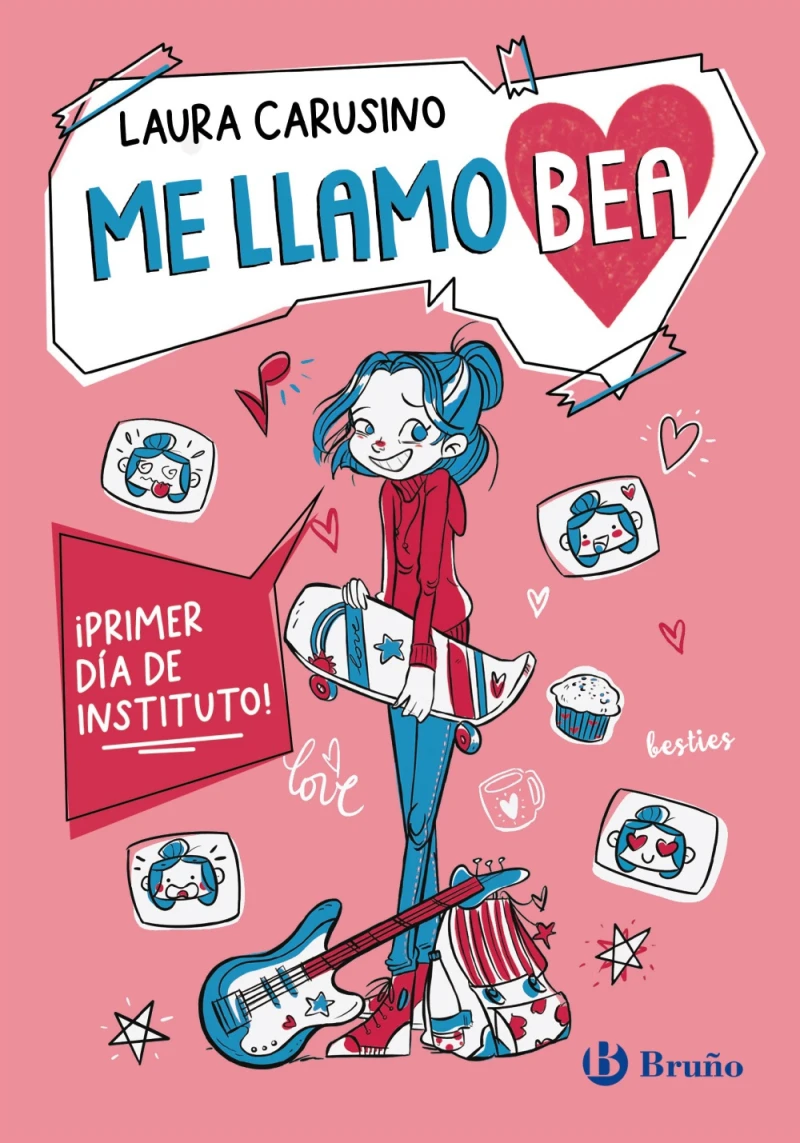 Portada: Me llamo Bea, 1. ¡Primer día de instituto!
