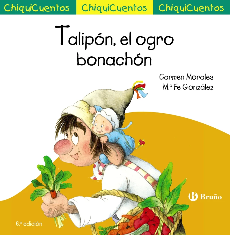 Portada: ChiquiCuento 24. Talipón, el ogro bonachón