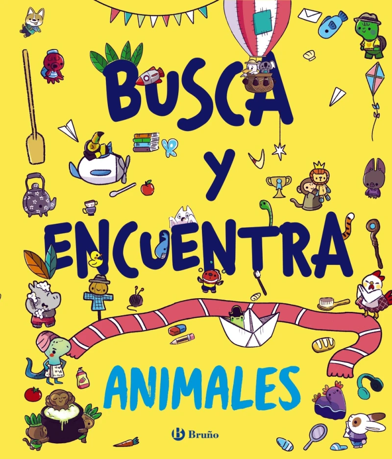 Portada: Busca y encuentra. Animales